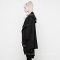 OPY-274  PUNK RAVE cotton hoodie coat jacket punk rave long wool coat for women